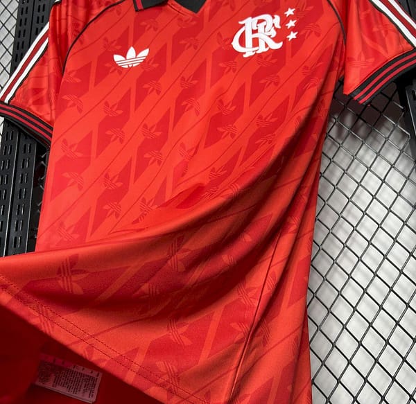 2024/25 Flamengo Lifestyler Retro Jersey - Image 4