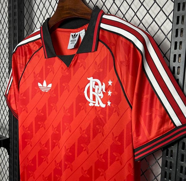 2024/25 Flamengo Lifestyler Retro Jersey - Image 5