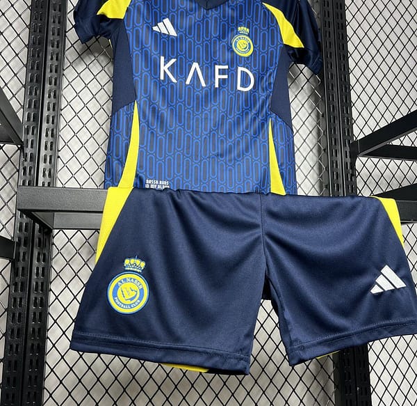 2024/25 Kids Al-Nassr Away Kit - Image 3