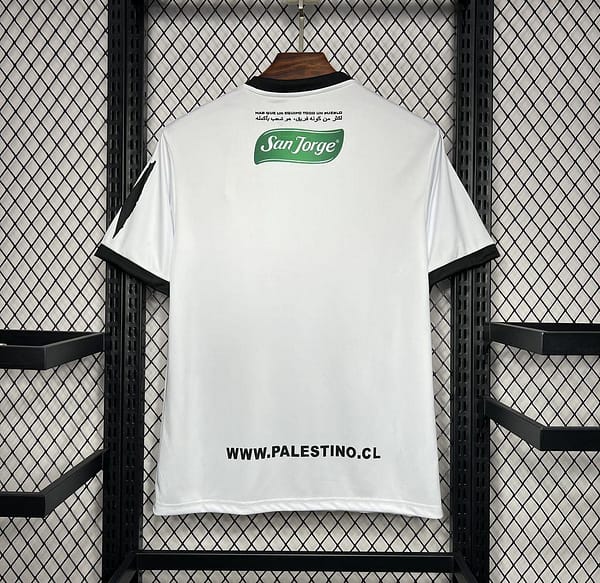 2024/25 CD Palestino White Graffiti Jersey - Image 2