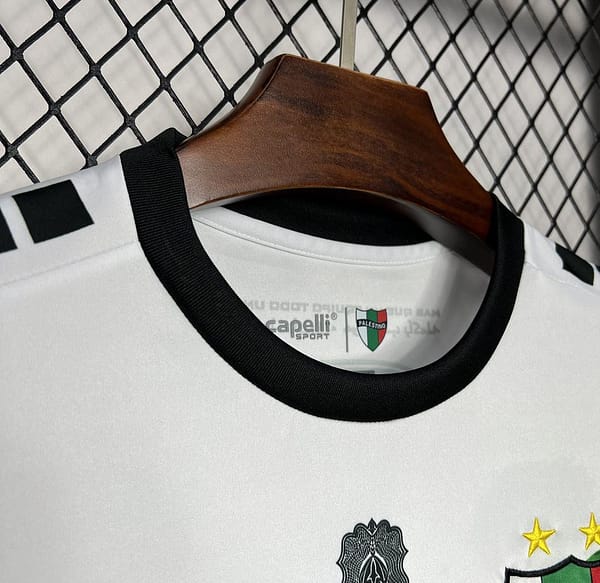 2024/25 CD Palestino White Graffiti Jersey - Image 6