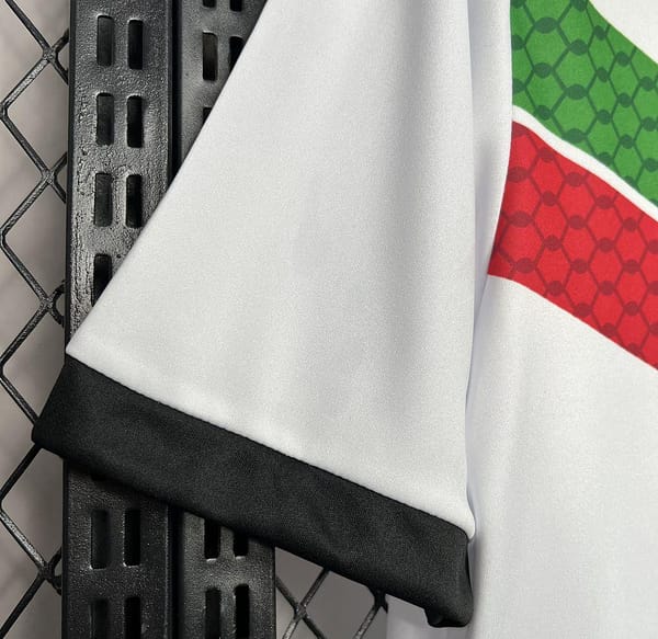 2024/25 CD Palestino White Graffiti Jersey - Image 7