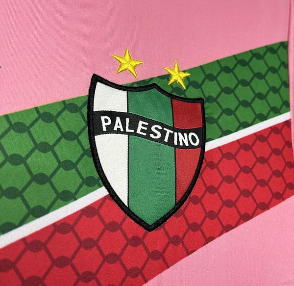 2024/25 CD Palestino Pink Graffiti Jersey - Image 4