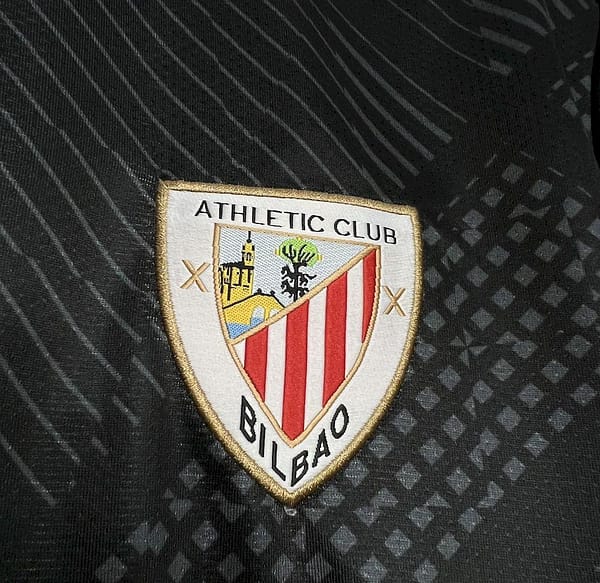 24/25 Athletic Bilbao Goalkeeper Black Jersey - Image 5