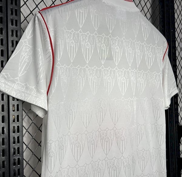 Retro 91/92 Sevilla FC Home Jersey - Image 4
