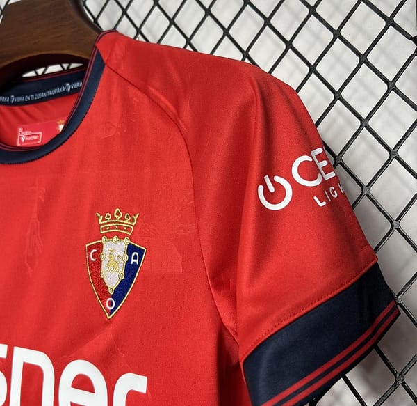 24/25 Kids Osasuna Home Jersey - Image 4