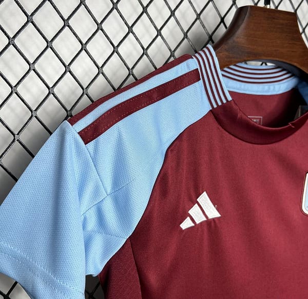 24/25 Kids Aston Villa Home Jersey - Image 6