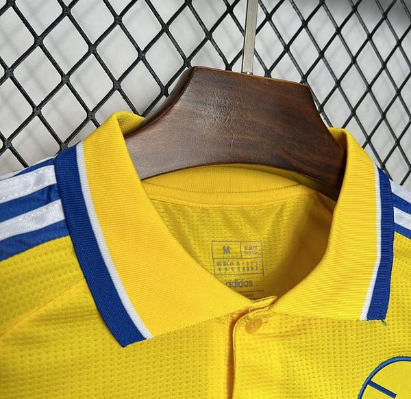 24/25 Leeds United Away Yellow Jersey - Image 9