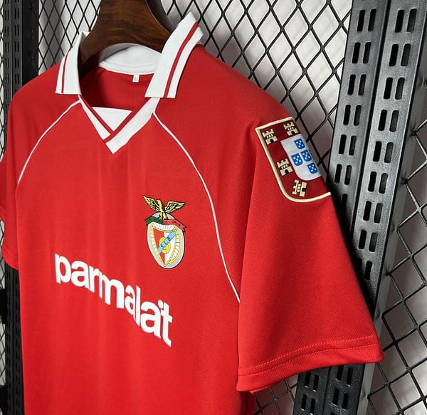 Retro 94/95 Benfica Home Jersey - Image 4