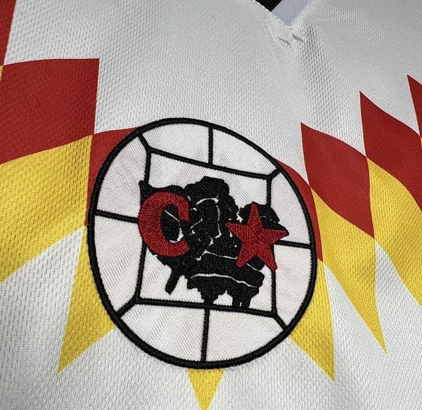 Retro 1995 Club America White Corteiz Jersey - Image 6