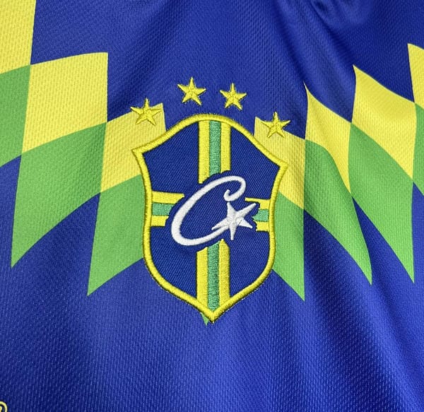 Retro 1995 Brazil Away Corteiz Jersey - Image 5