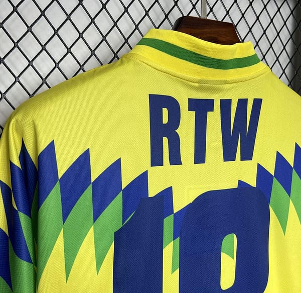 Retro 1995 Brazil Home Corteiz Jersey - Image 3