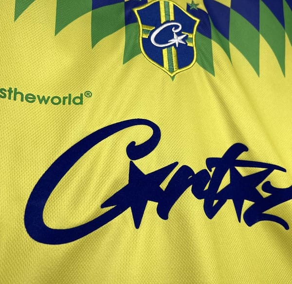 Retro 1995 Brazil Home Corteiz Jersey - Image 5