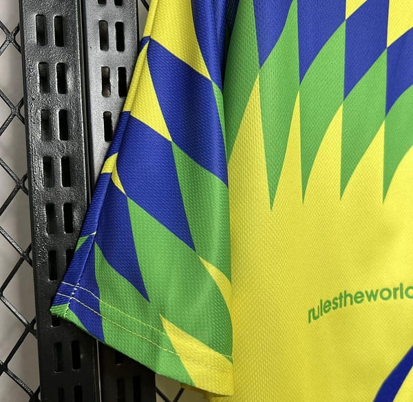 Retro 1995 Brazil Home Corteiz Jersey - Image 6
