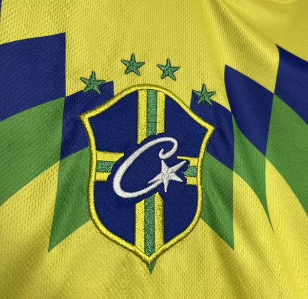 Retro 1995 Brazil Home Corteiz Jersey - Image 7