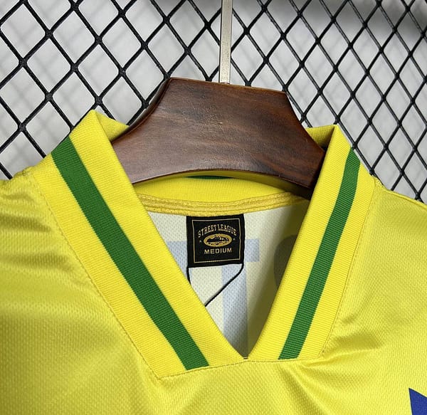 Retro 1995 Brazil Home Corteiz Jersey - Image 8