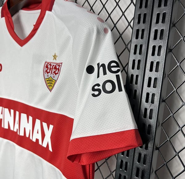 24/25 VfB Stuttgarts Home Jersey - Image 5