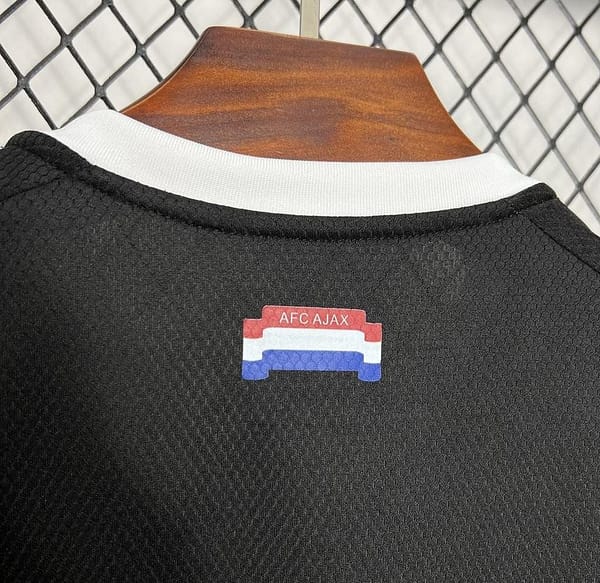 24/25 Ajax Black Pre-match Jersey - Image 6