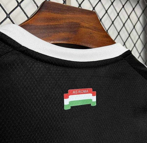 24/25 AS Roma Black Pre-match Jersey - Image 5