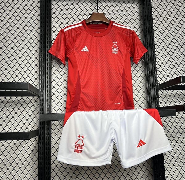 24/25 Kids Nottingham Forest Home Jersey - Image 3
