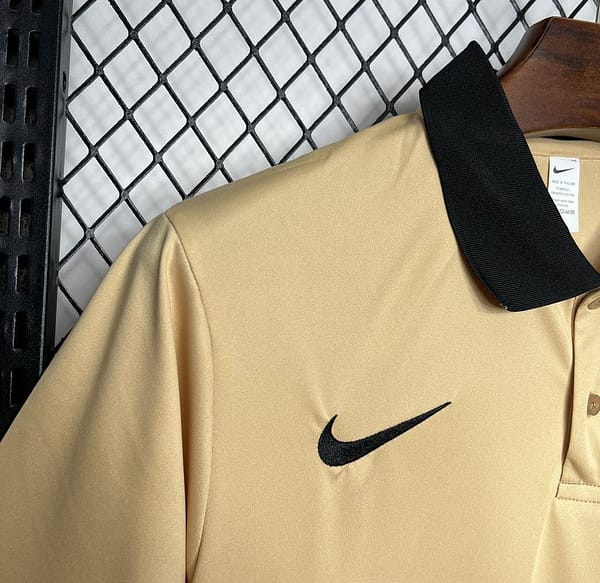 24/25 Barcelona Polo Khaki Jersey - Image 5