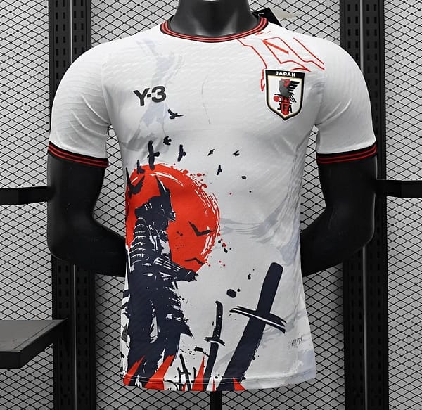 Player Version 2024 Japan White Japanese Samurai Jersey