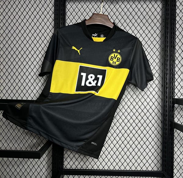 24/25 Borussia Dortmund Away Black Jersey - Image 2