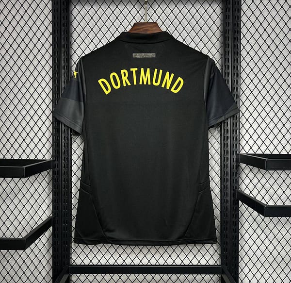 24/25 Borussia Dortmund Away Black Jersey - Image 3