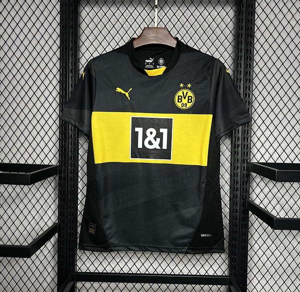 24/25 Borussia Dortmund Away Black Jersey - Image 7