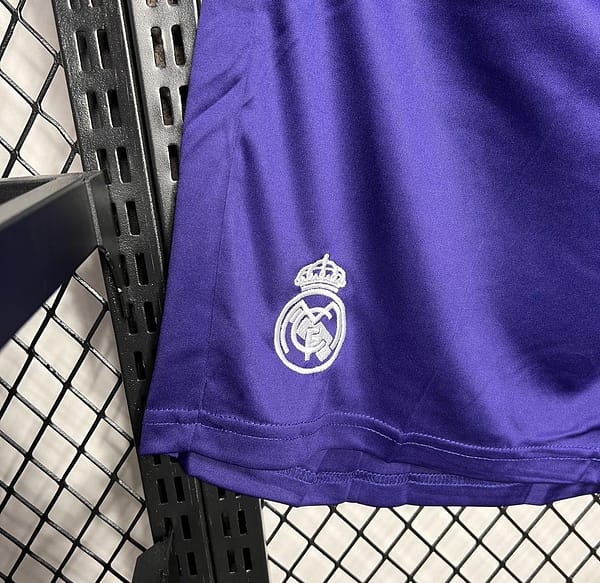 24/25 Real Madrid x Y3 Purple Special Edition Shorts - Image 3