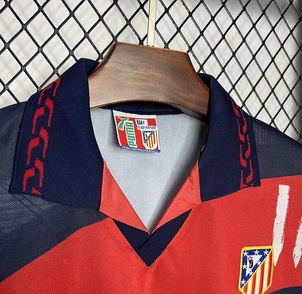 Retro 96/97 Atletico Madrid Away Jersey - Image 3