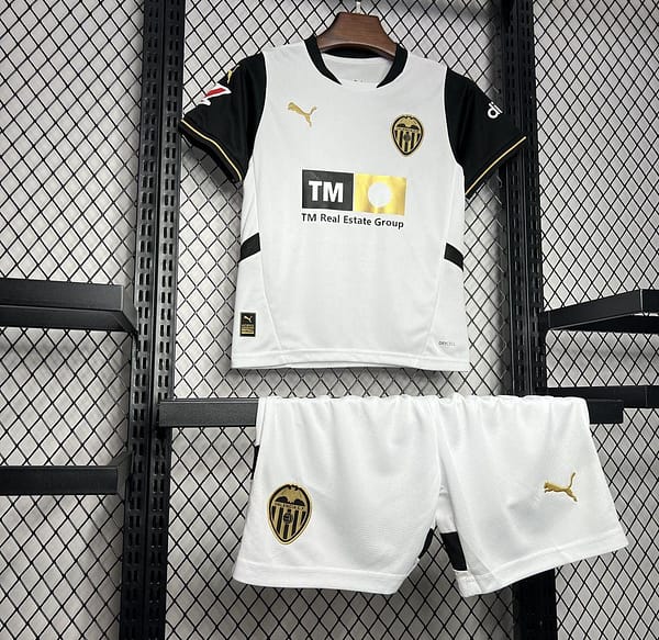 24/25 Kids Valencia CF Home Jersey - Image 5