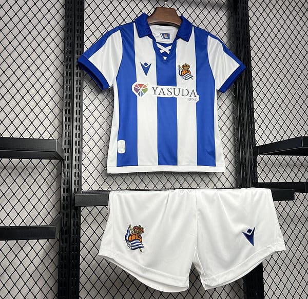 24/25 Real Sociedad Home Kids Kit - Image 6