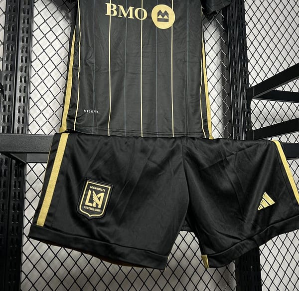 24/25 Kids Los Angeles FC Home Jersey - Image 5