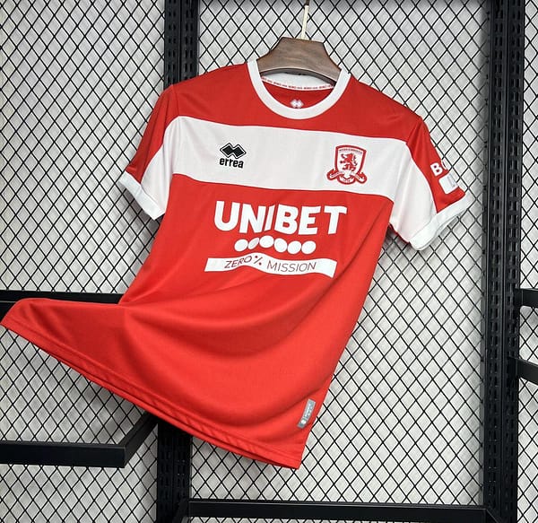 24/25 Middlesbrough Home Jersey - Image 2