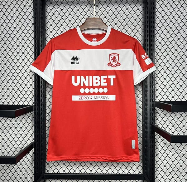 24/25 Middlesbrough Home Jersey - Image 4