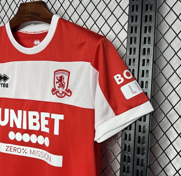 24/25 Middlesbrough Home Jersey - Image 8