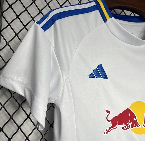 24/25 Kids Leeds United Away White Jersey - Image 7