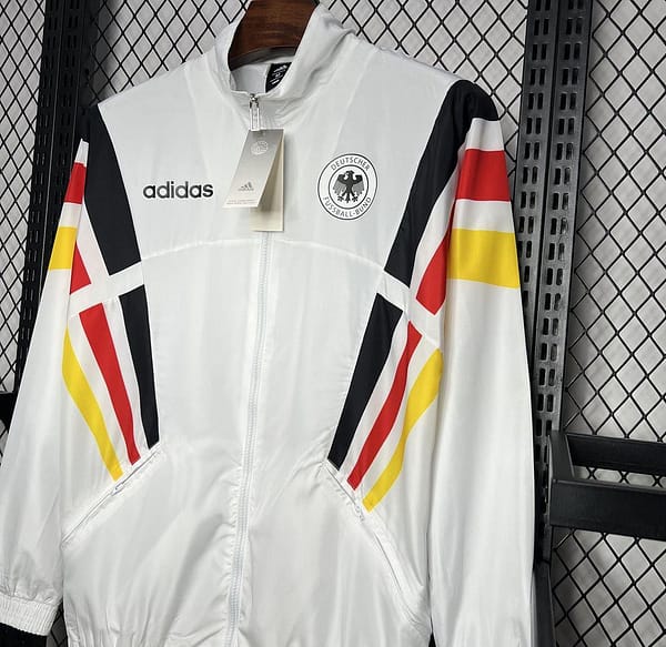 2024 Germany Euro White Windbreaker - Image 5