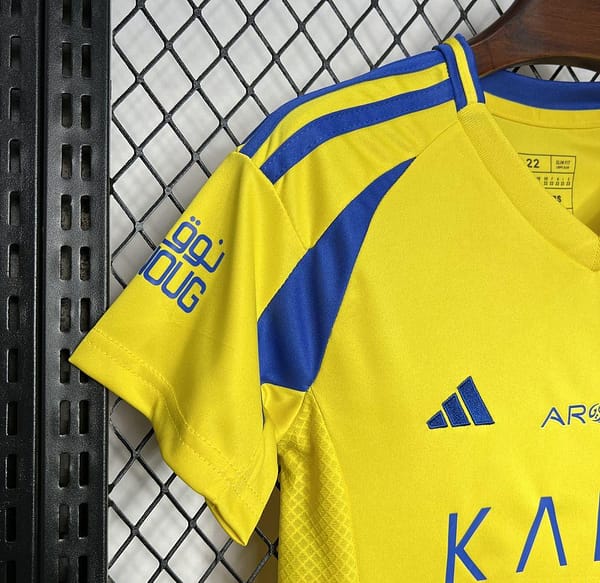 24/25 Kids Al-Nassr Home Jersey - Image 3