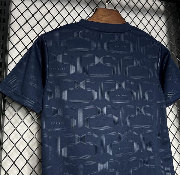 24/25 Kids Barcelona Away Navy Jersey - Image 2