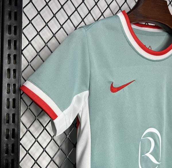 24/25 Kids Atletico Madrid Away Jersey - Image 4