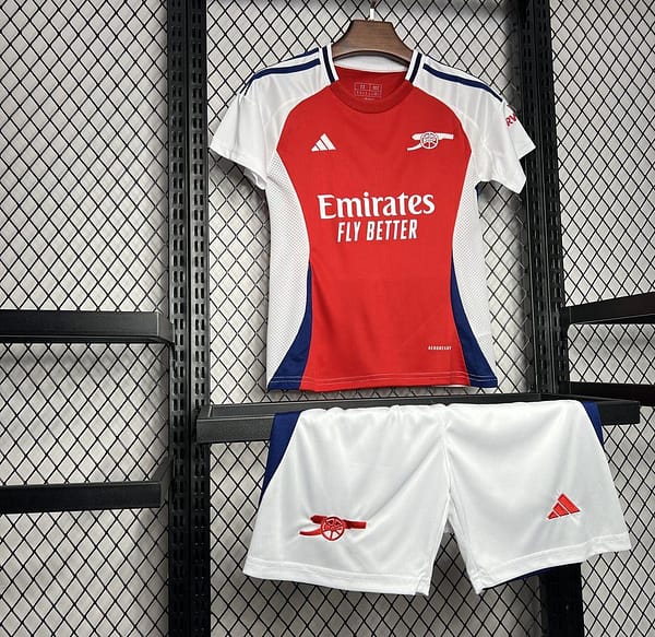 24/25 Kids Arsenal Home Jesey - Image 8