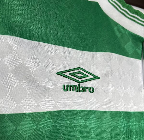 Retro 87/88 Celtic Home Jersey - Image 3