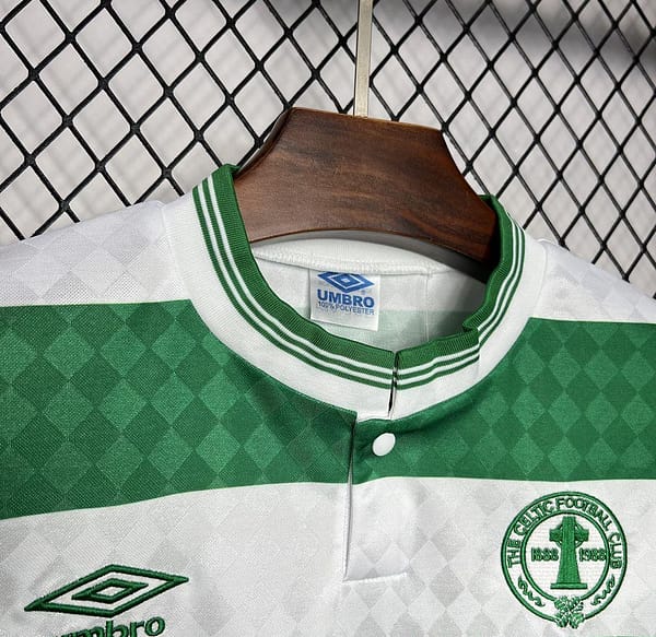 Retro 87/88 Celtic Home Jersey - Image 8
