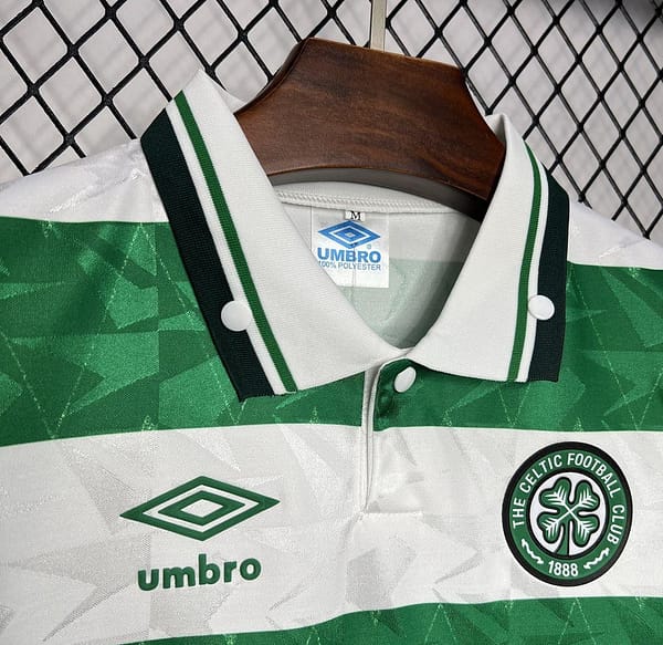 Retro 89/91 Celtic Home Jersey - Image 5