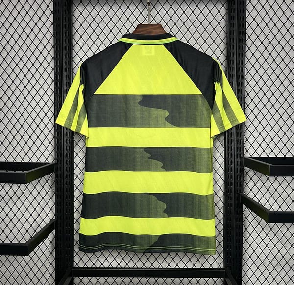 Retro 96/97 Celtic Away Yellow/Black Jersey - Image 3