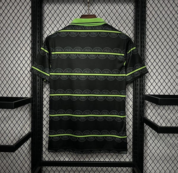 Retro 98/99 Celtic Away Black Jersey - Image 6