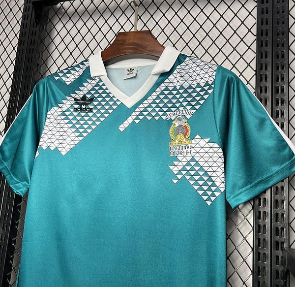 Retro 1990 Mexico Home Jersey - Image 5