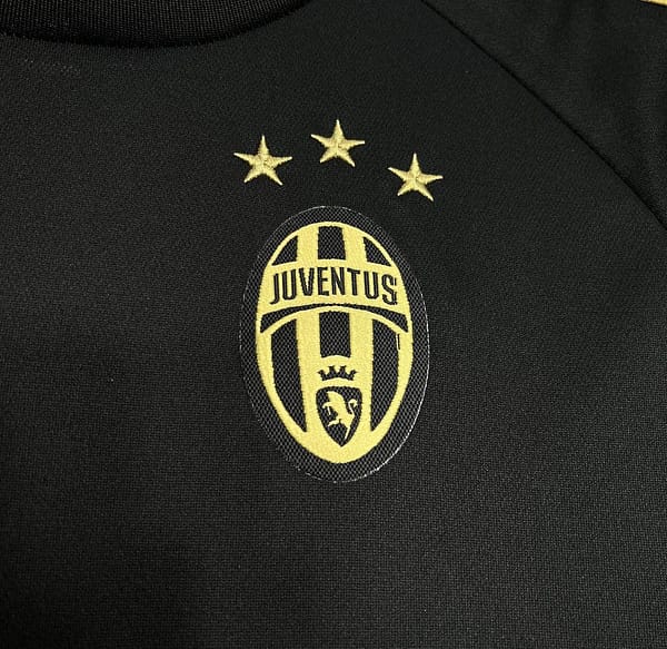 Retro 15/16 Juventus Third Black Jersey - Image 2
